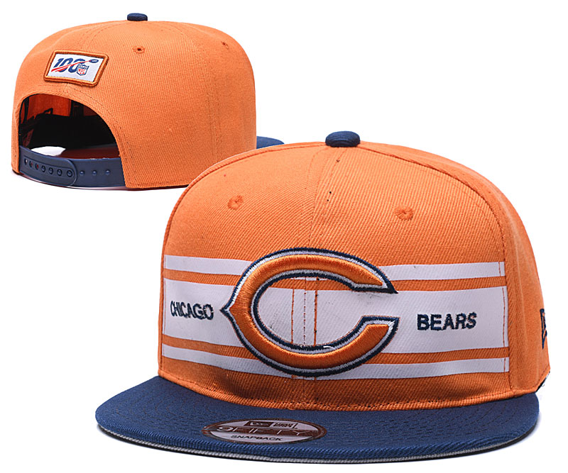 Chicago Bears Stitched Snapback Hats 009